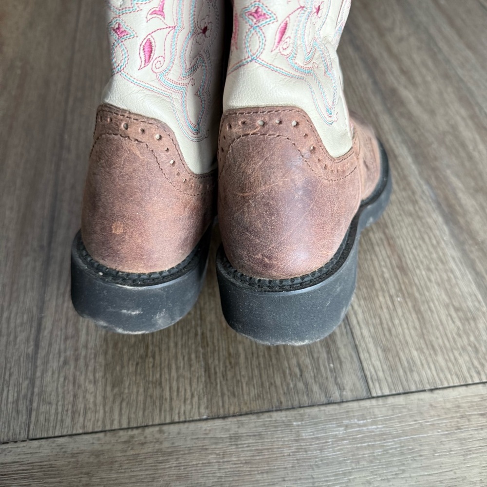 Justin cowgirl boots - Picture 4 of 7
